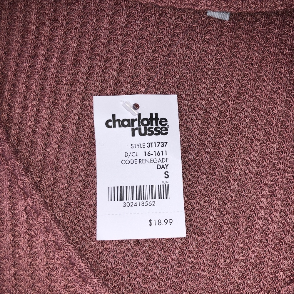 Charlotte Russe long sleeve shirt
